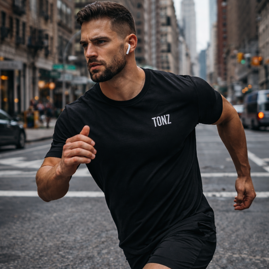 Black Classic Colored T-Shirt